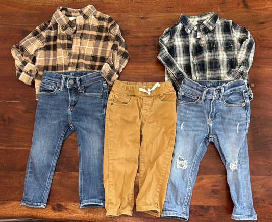 Gap Toddler Boys 2T Bundle , Kids 2T