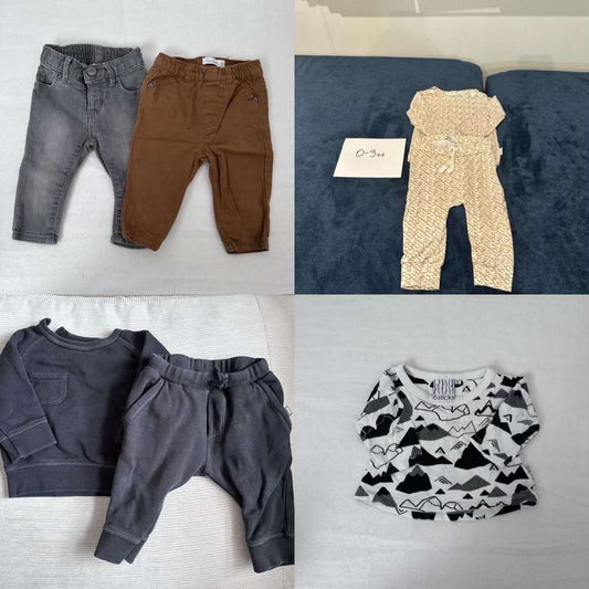 Small shop 7-item bundle 0-3m, Kids 3 Month (0-3M)