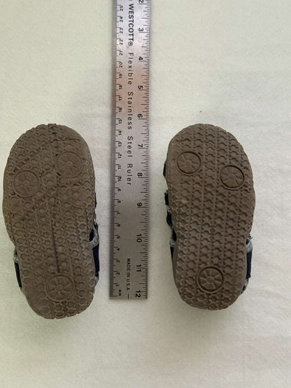 Blue and orange Keen-style sandals Size 5/12-18m, Shoes 5 (Walkers:12-24 mth)