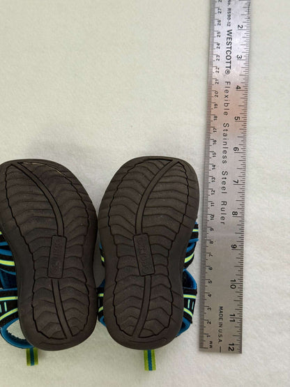 Blue green Keen-style sandals Size 7, Shoes 7 (Walkers:12-24 mth)