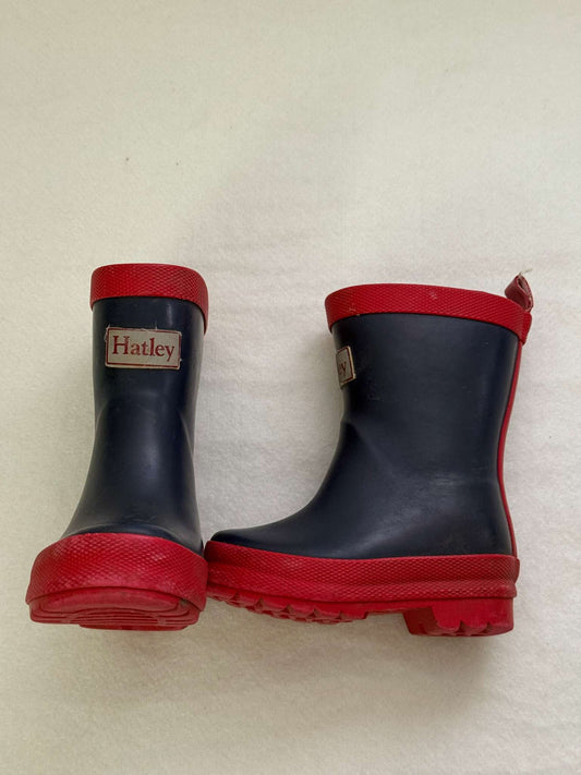 Hatley navy rainboots Size 4, Shoes 4 (Baby: 0-12 mth)