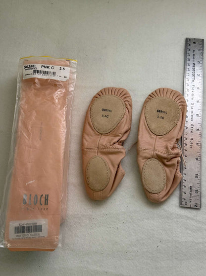 Bloch Dansoft ballet pink shoes 3.5C, new in box, Shoes 3 (Kids:4-8yr)