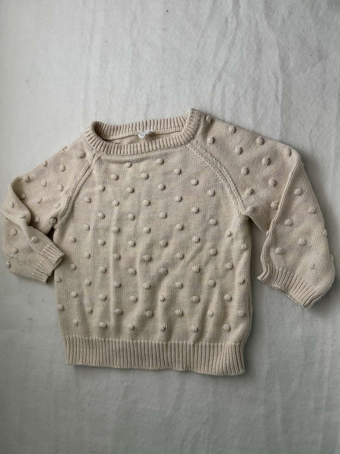 Jamie Kay dotty knit sweater 4Y, Kids 4/4T