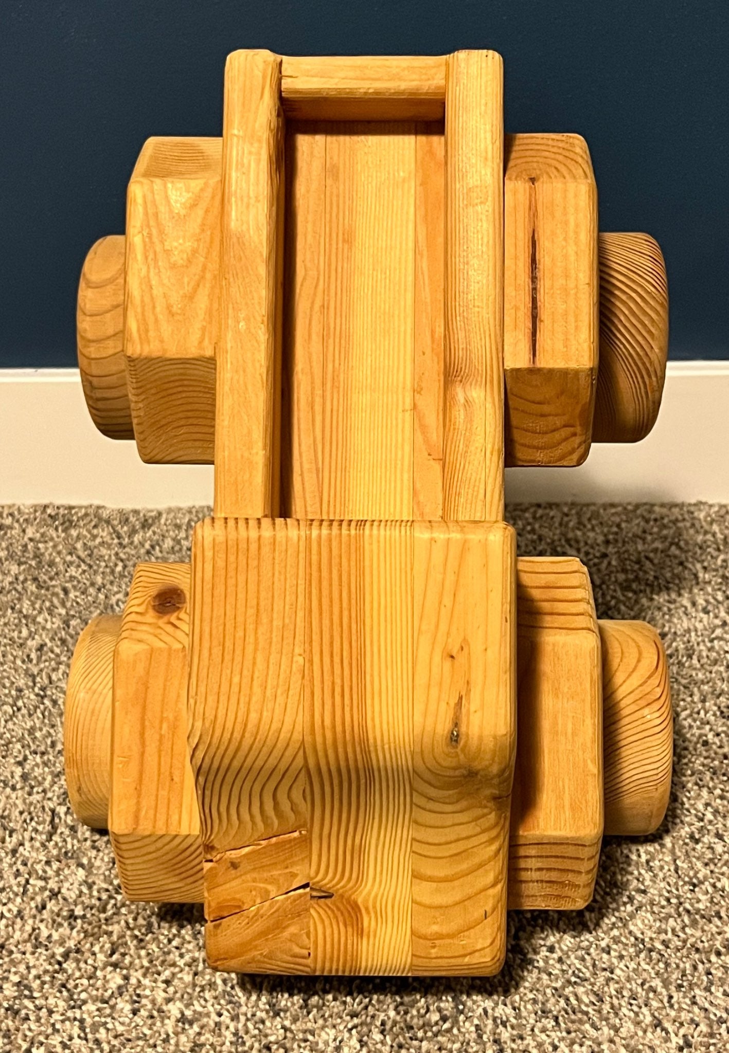 Wooden Monster Truck, EUC