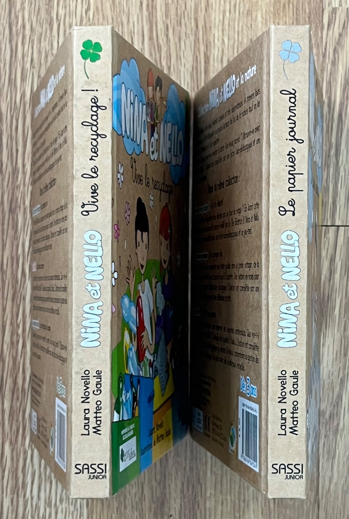 Nina et Nello French Book Bundle (2), NWT, MSRP $32