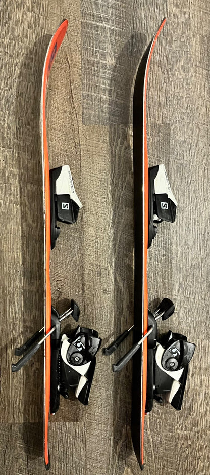 Salomon 70cm Downhill Skis & Bindings - VGUC