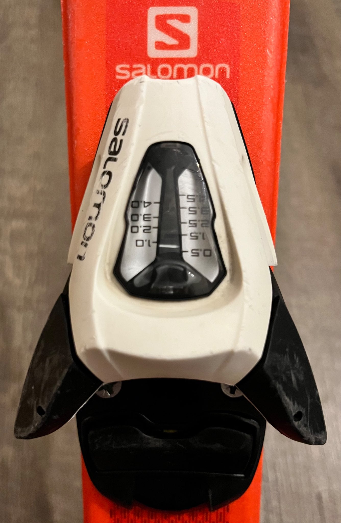 Salomon 70cm Downhill Skis & Bindings - VGUC