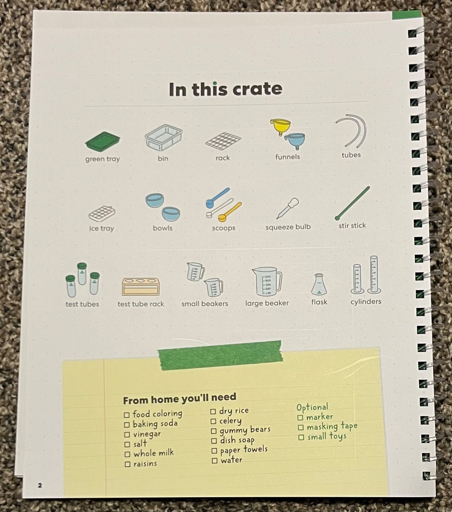 KiwiCo Chemistry Play Lab, 29 pieces (MSRP $55)