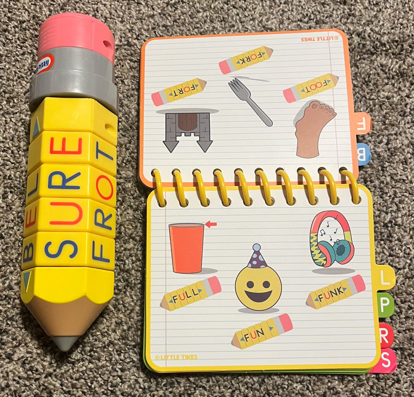 Little Tikes Learn & Play 100 Words Spell & Spin Pencil
