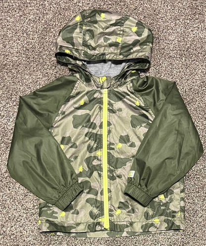 Old Navy Bug Camouflage Hooded Jacket, 3T, Kids 3T