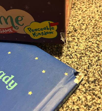 Peaceable Kingdom Bunny Bedtime Game & Book Bundle