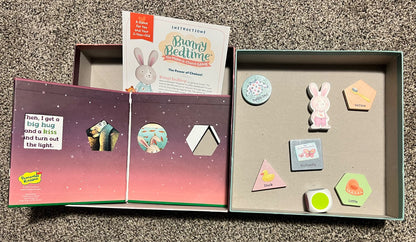 Peaceable Kingdom Bunny Bedtime Game & Book Bundle