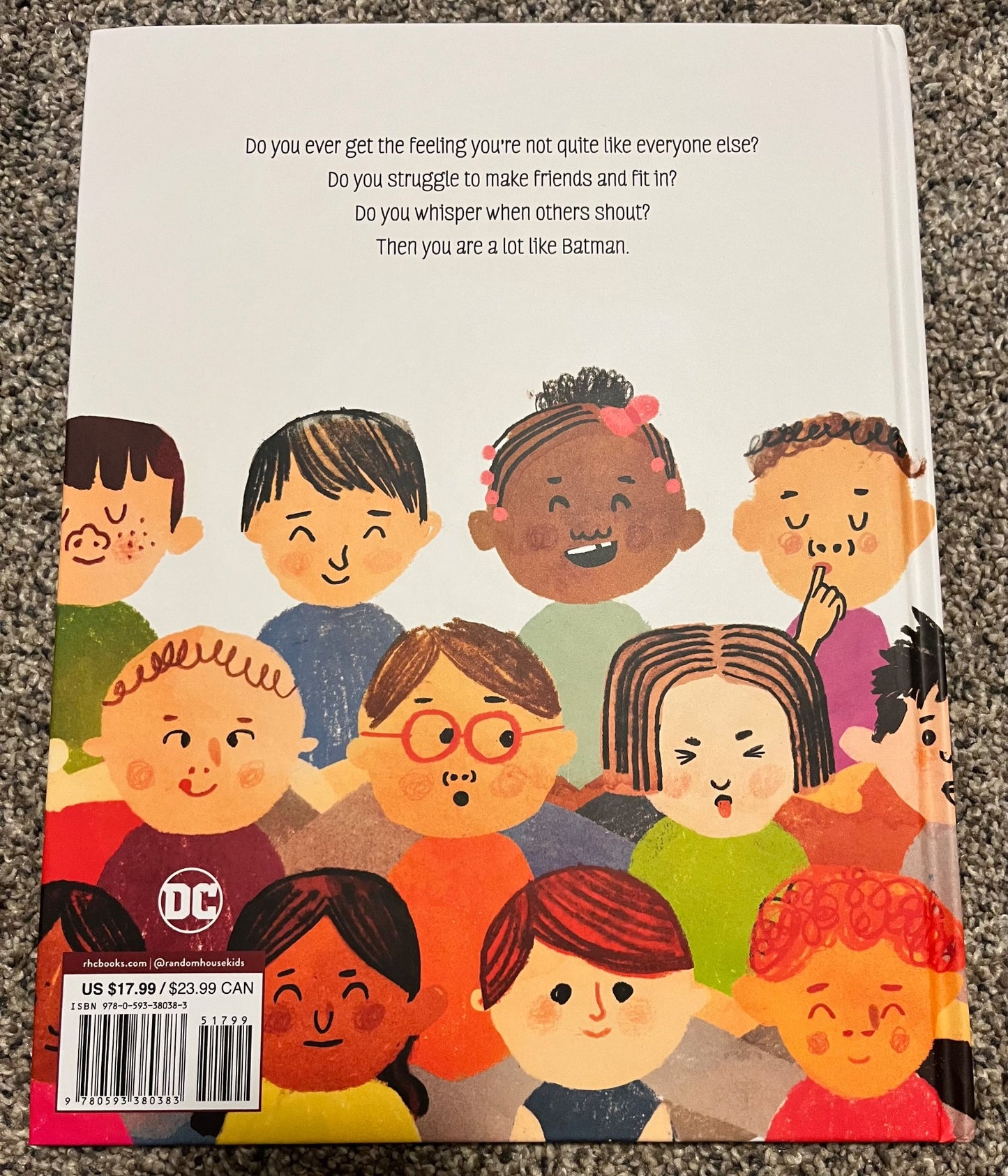A Lot Like Batman picture book by Keith Negly