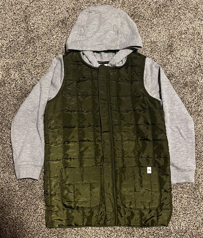 Tommy Bahama Kids Quilted Hooded Cotton Jacket, Kids 7