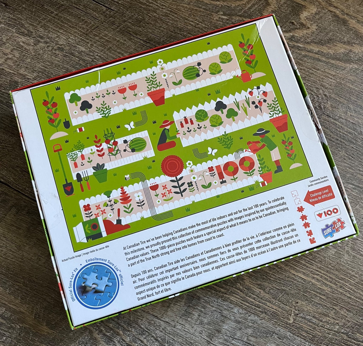Sure Lox 1000 Piece Canadian Tire Puzzle