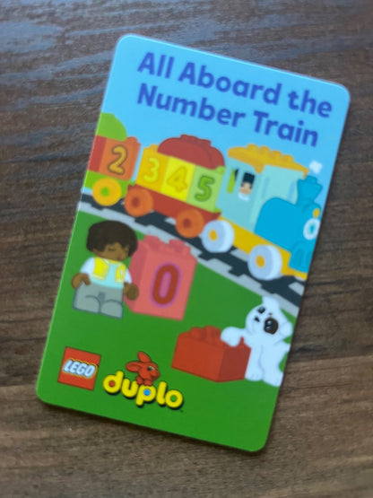 Yoto Card, Lego Duplo All Aboard the Number Train