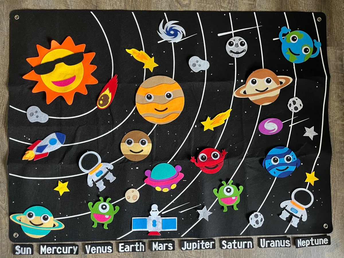 Felt Solar System Story Board