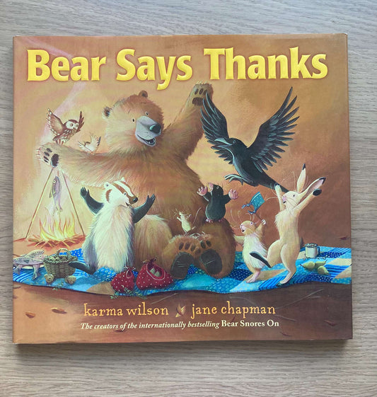 Bear Says Thanks Hard Cover