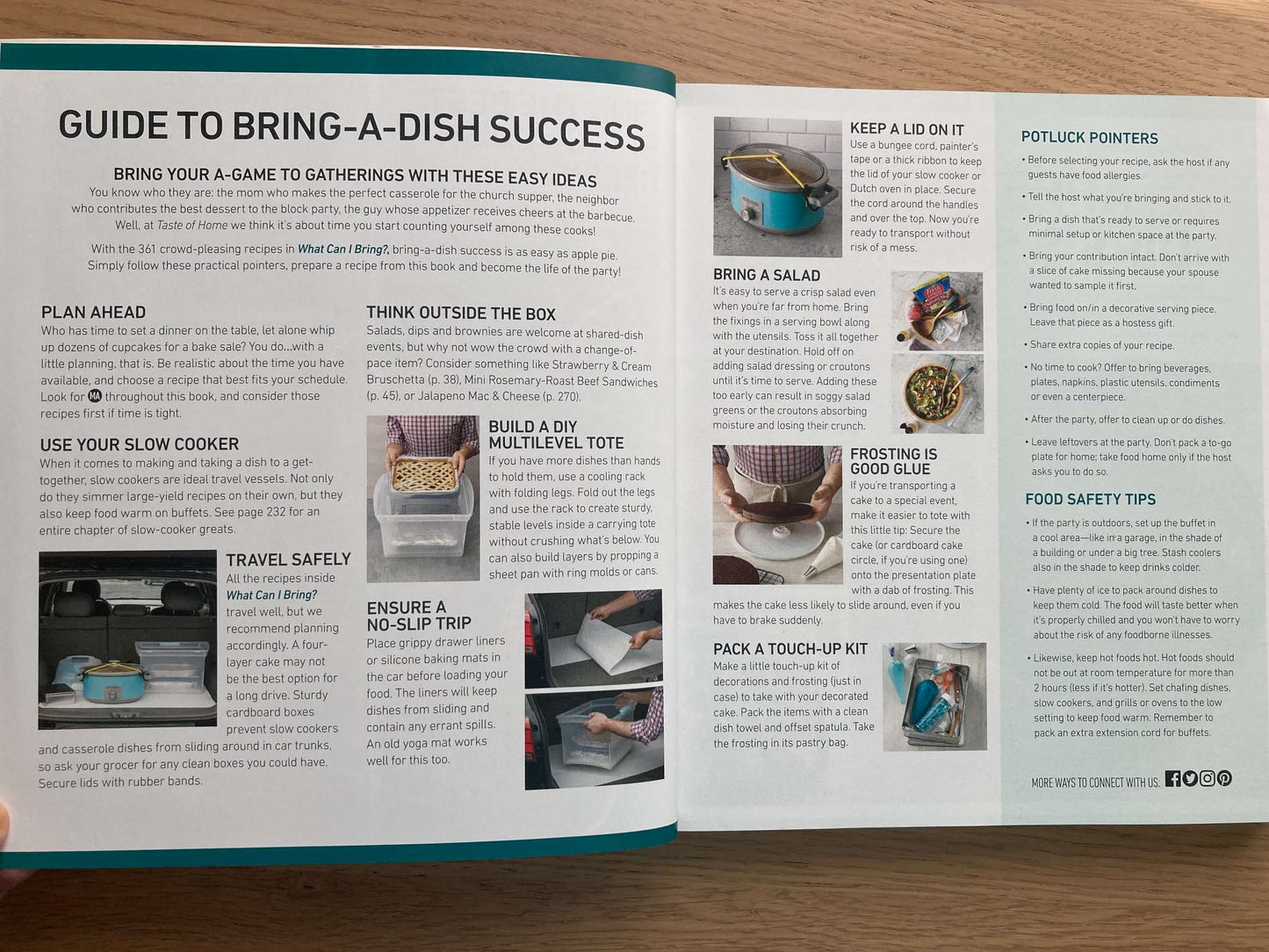 NEW Cook Book What Can I bring?