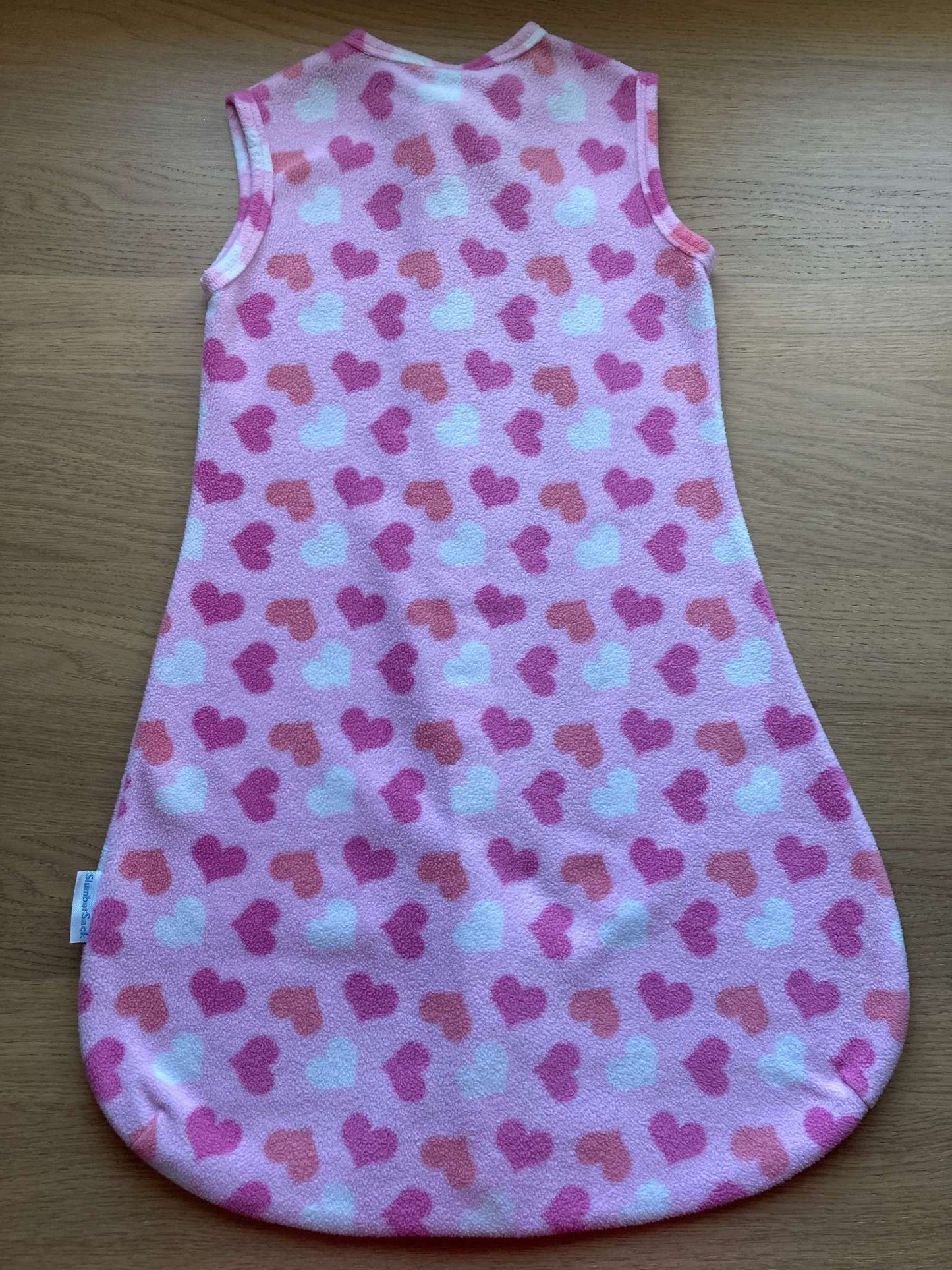 Pink Fleece Sleepsack, Size 6-18 mos, 12-18 Months (Large)