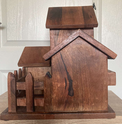 Bird House & Doll House/Fairy Garden, Size 30*30*30cm