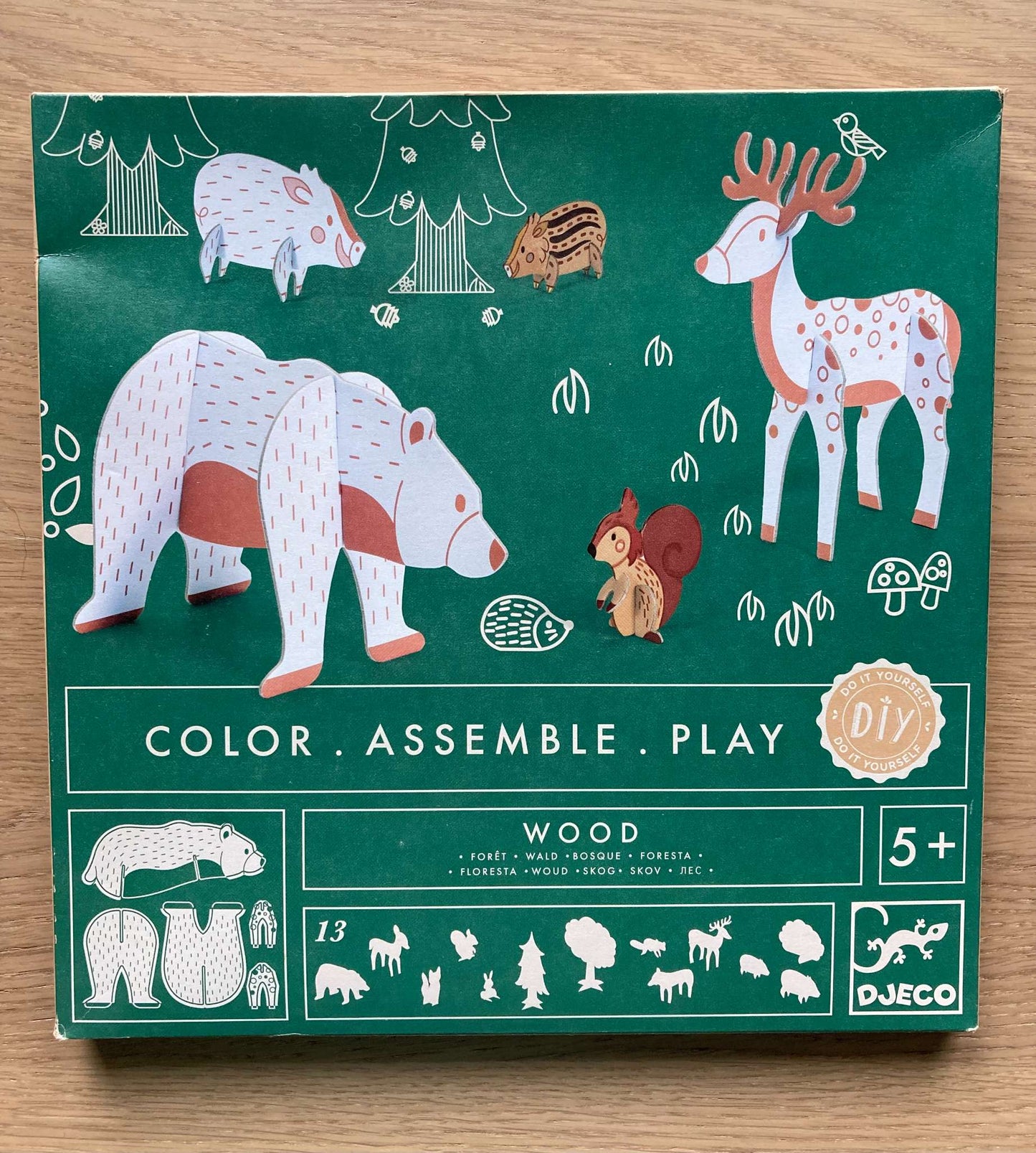 DIY Paper Play Craft by Djeco