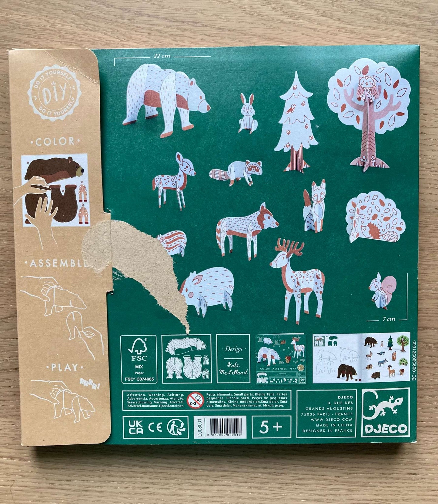 DIY Paper Play Craft by Djeco