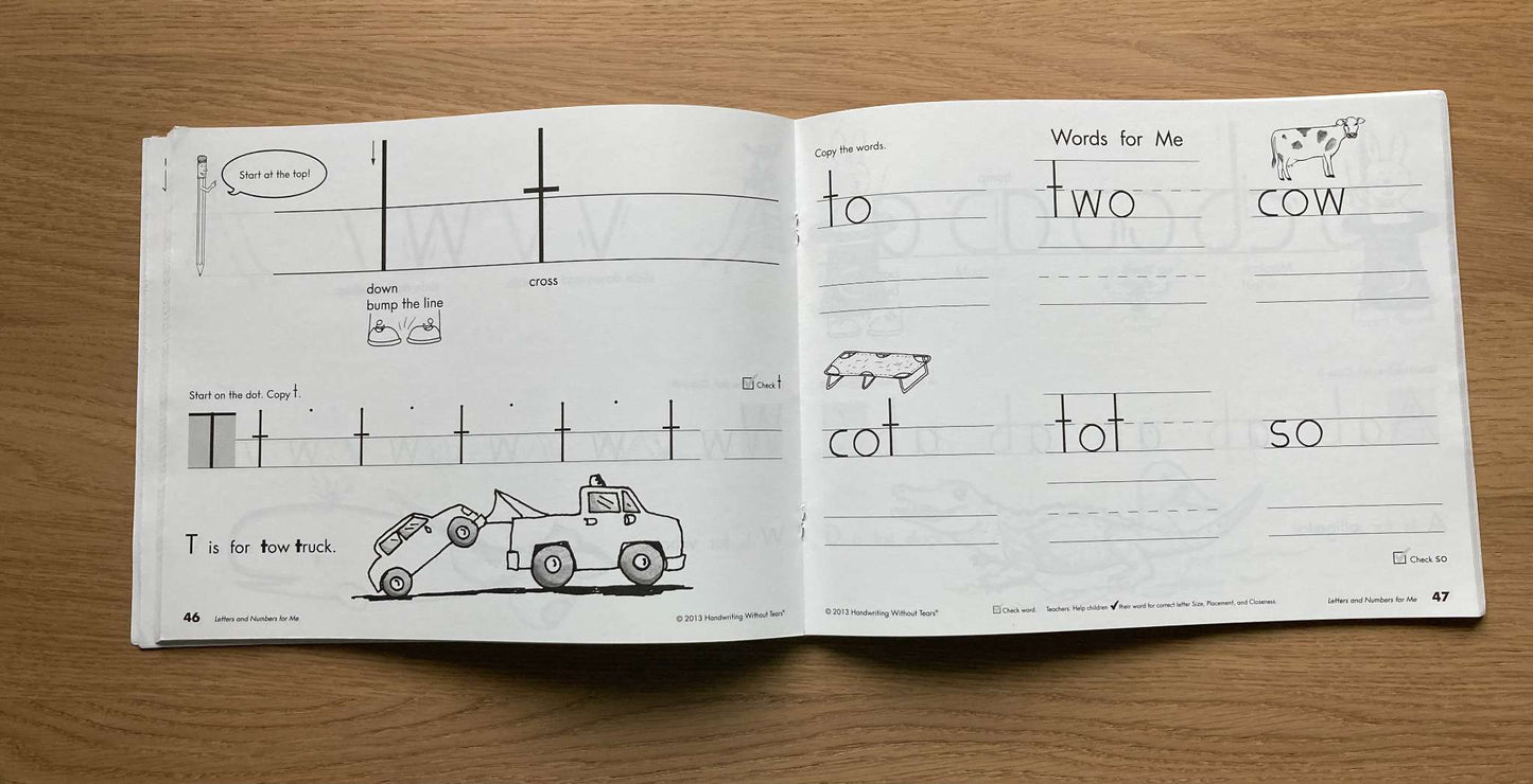 Letters & Numbers for Me