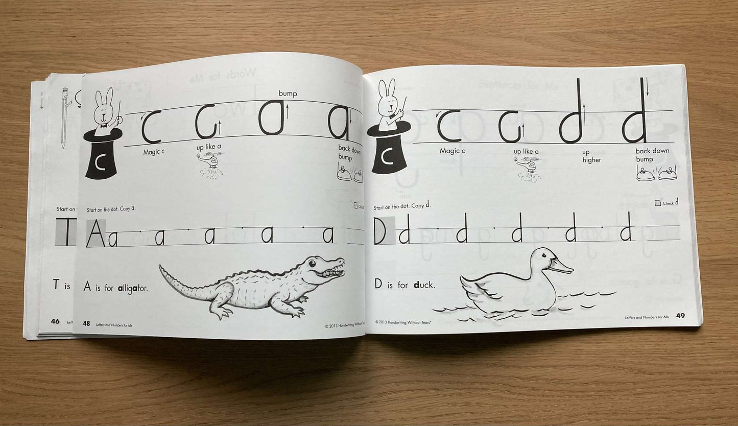 Letters & Numbers for Me