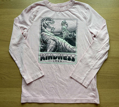 Kindness Shirt with Dinosaurs, Size 7-8, Kids 7