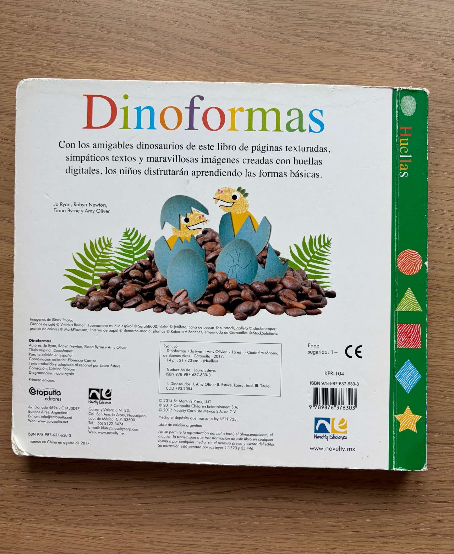 Dinoformas in Spanish