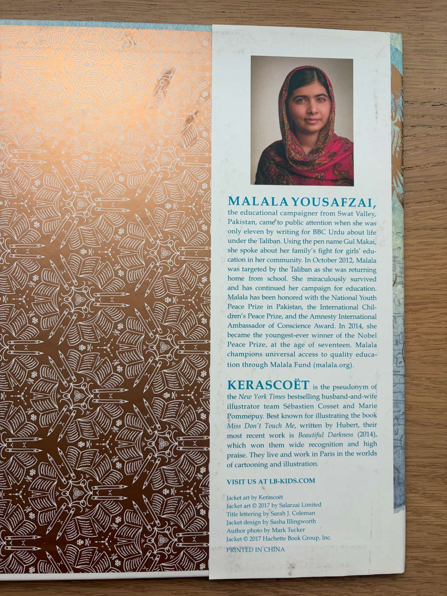 Malala's Magic Pencil, Hard Cover