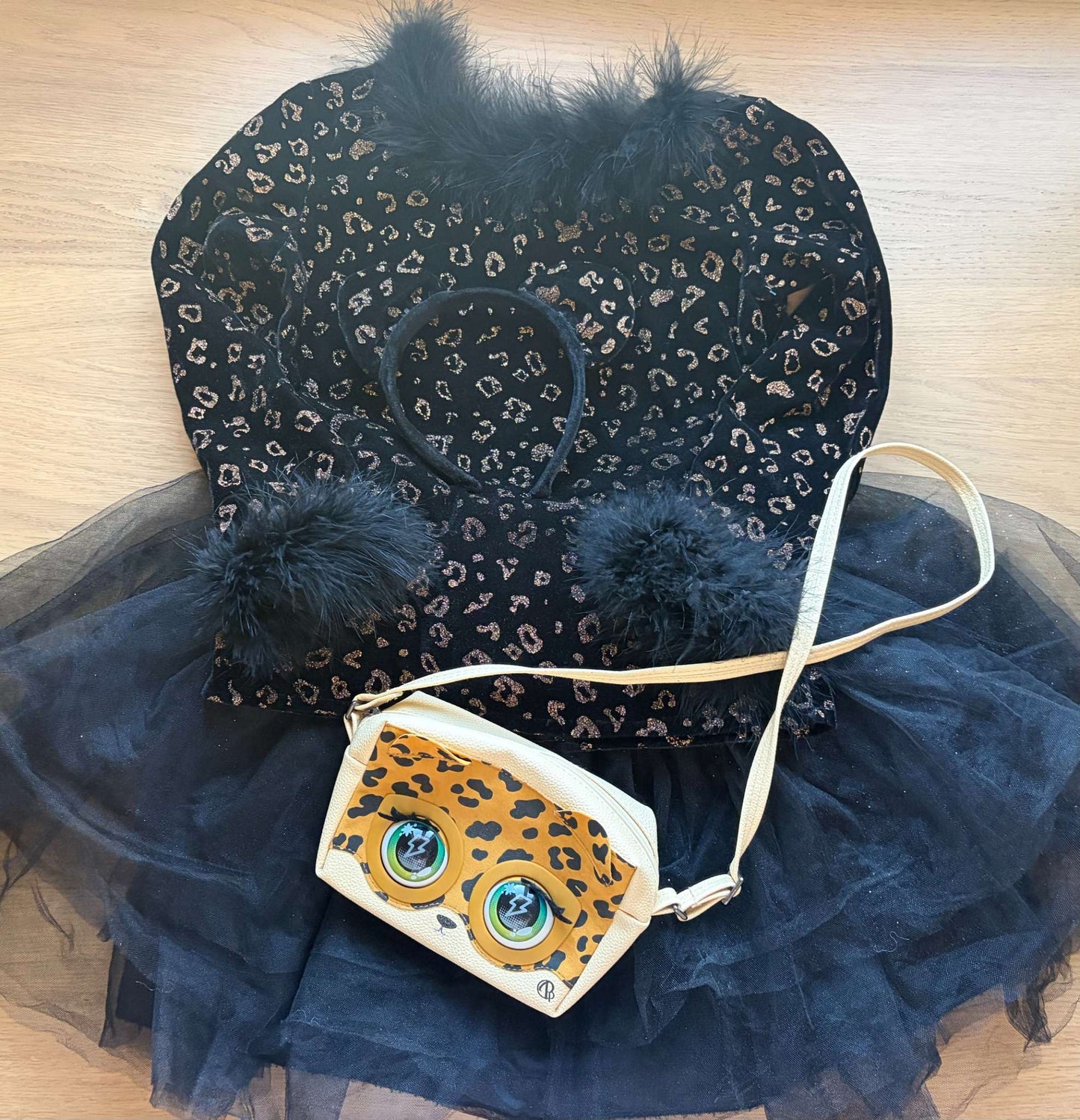 Cheetah Costume & Purse, Size 7-8, Kids 7