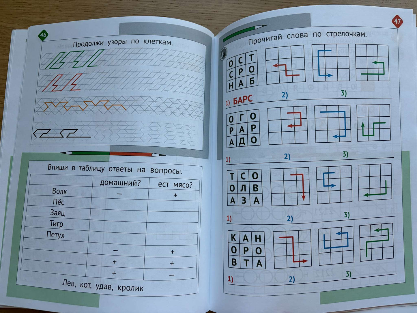 NEW Math Activity Book in Russian