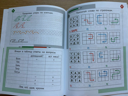NEW Math Activity Book in Russian