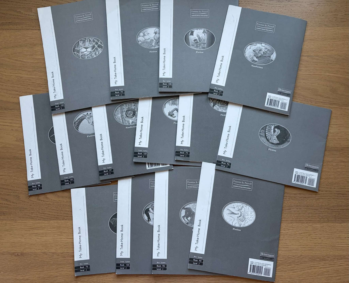 Book Bundle Reading Practice Level J
