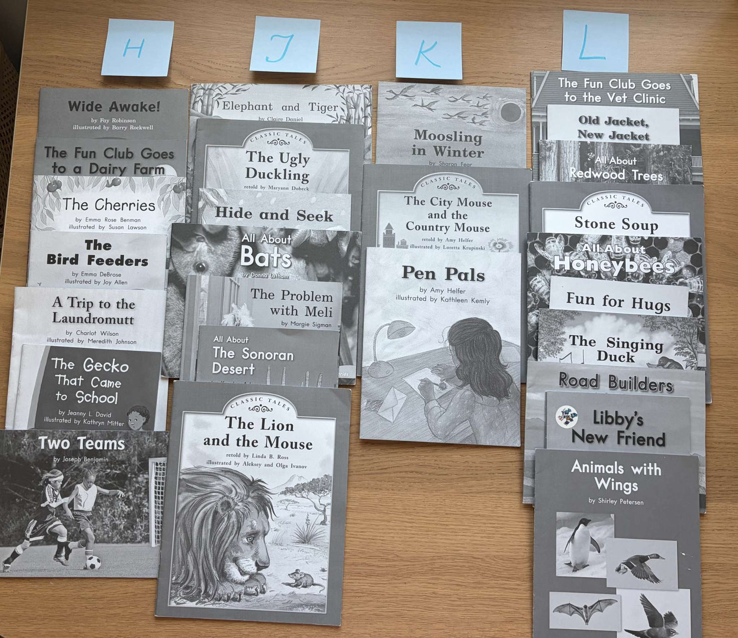 Book Bundle Reading Practice Levels H, J, K, L