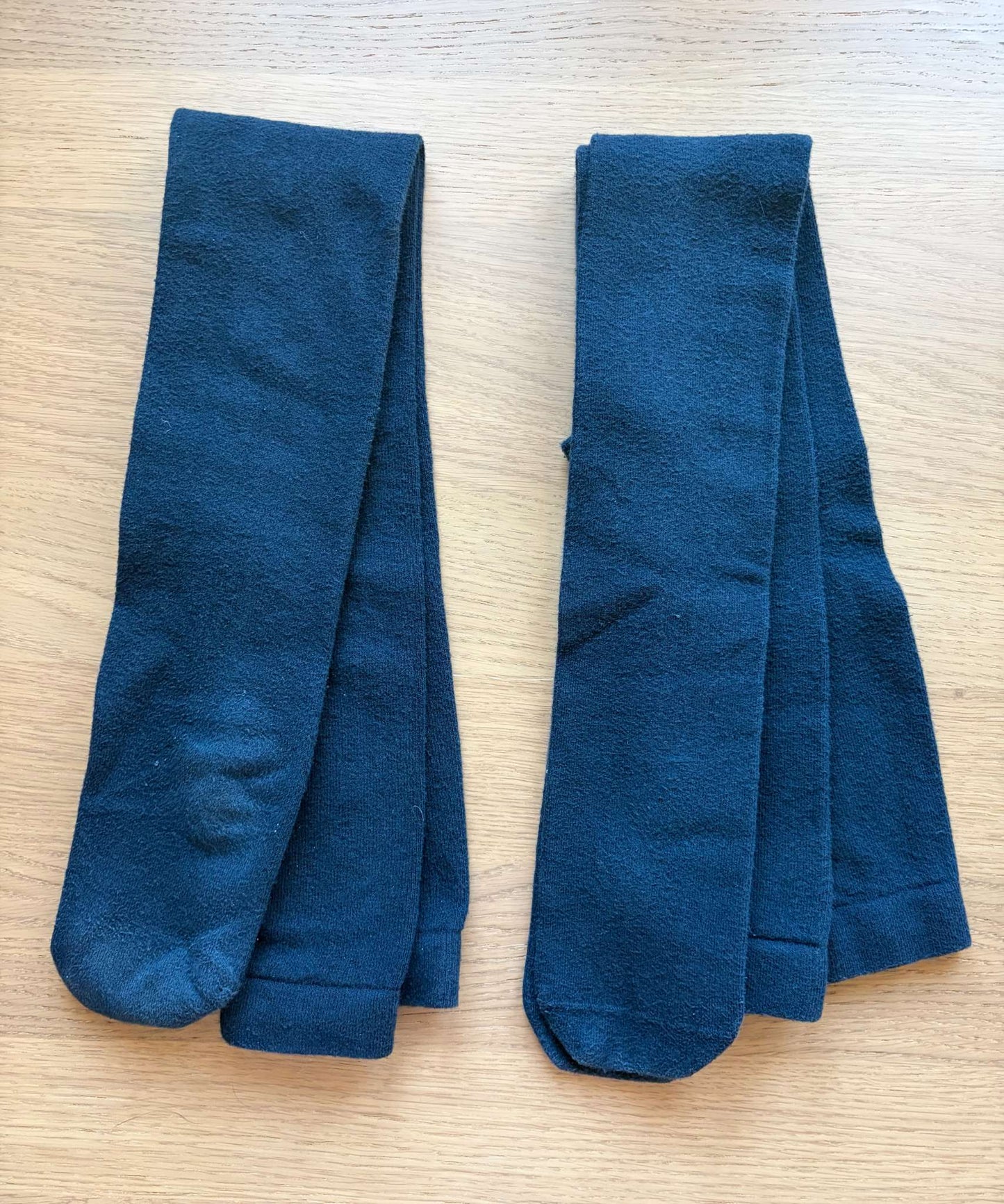 Bundle Navy Blue Tights, Size 7-8