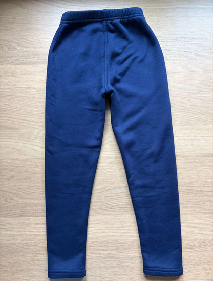 Fleece Lined Navy Blue Pants by Just Cozy, Size 7-8, Kids 7