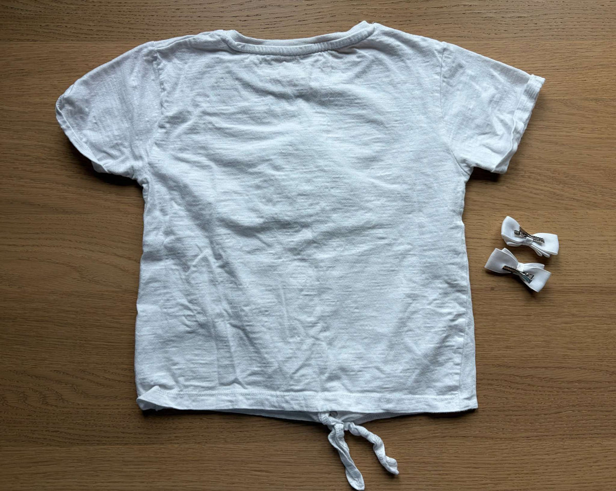 St. Patrick's T-shirt & Barrettes, Size 8-9, Kids 8