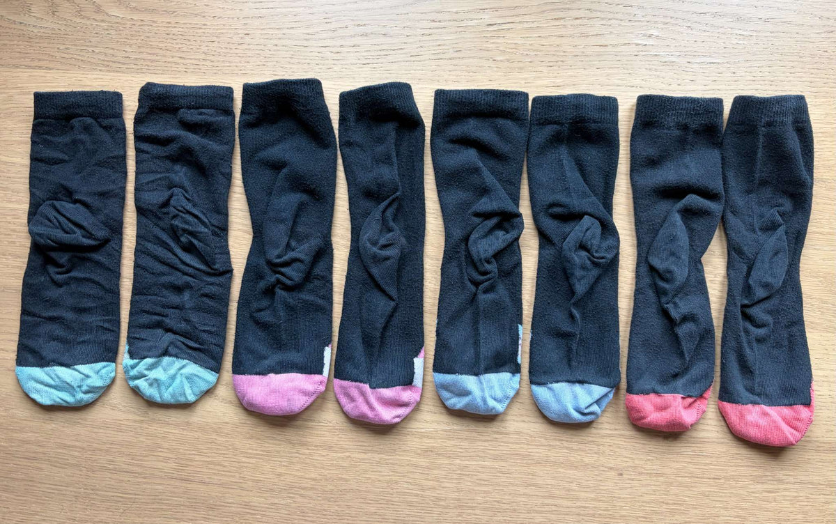 Bundle 4 Pairs of Socks, Size 8,5-12