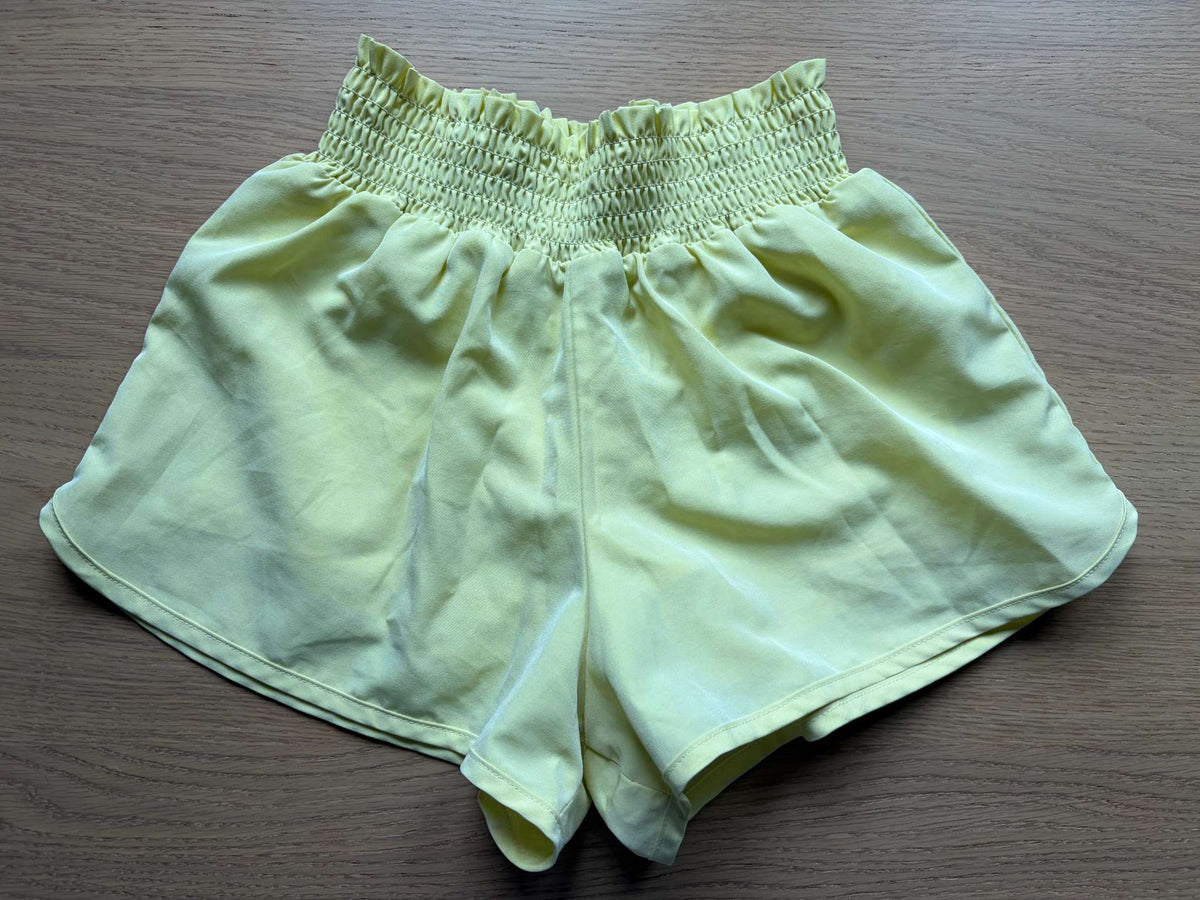 Yellow Shorts, Size 7, Kids 7