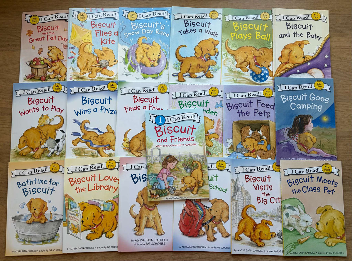 Bundle 19 Biscuit Books, $120