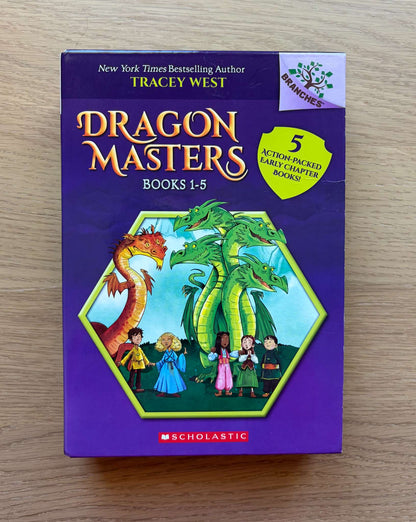 Bundle Dragon Masters 5 Books & Case