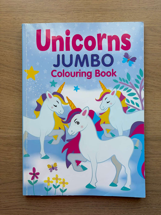 Unicorns Jumbo Colouring Book