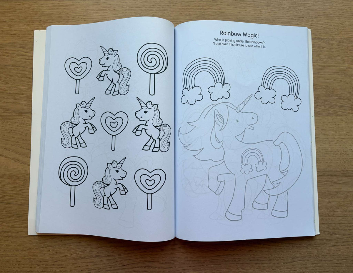 Unicorns Jumbo Colouring Book