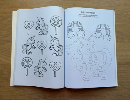Unicorns Jumbo Colouring Book