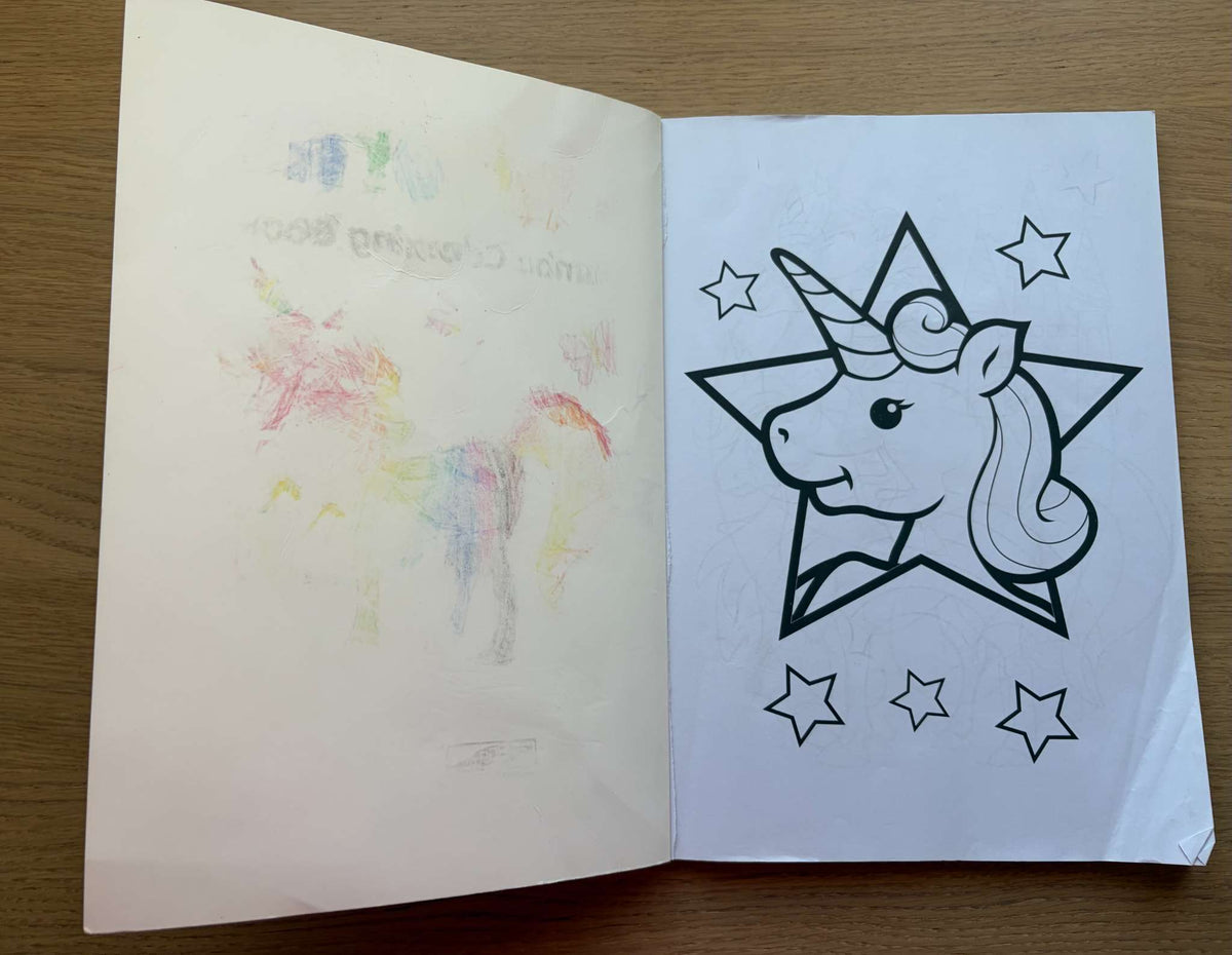 Unicorns Jumbo Colouring Book
