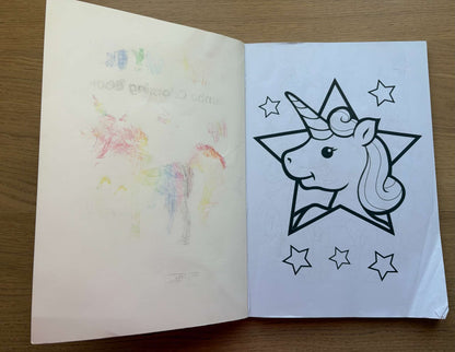 Unicorns Jumbo Colouring Book