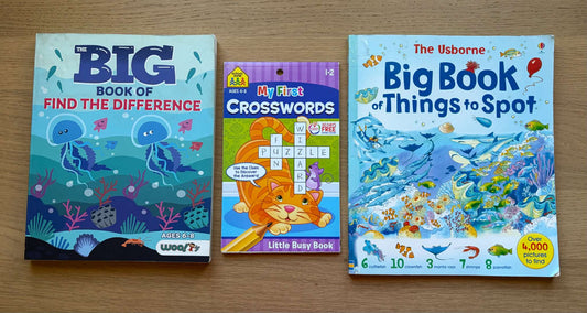 Bundle of Activity Books, $60